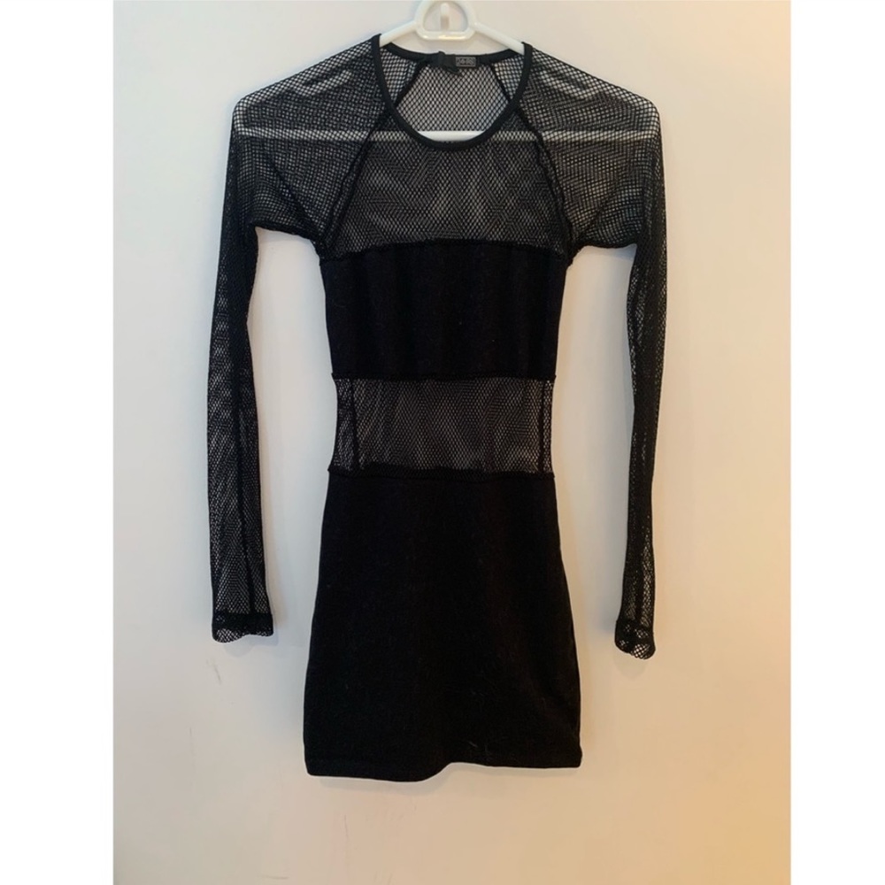 Fishnet dress